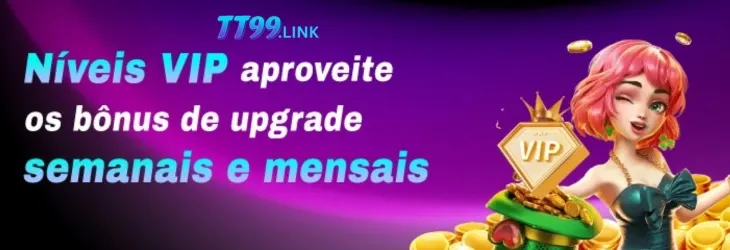 Programa VIP TT99 cassino com bônus semanais e mensais para jogadores fiéis.